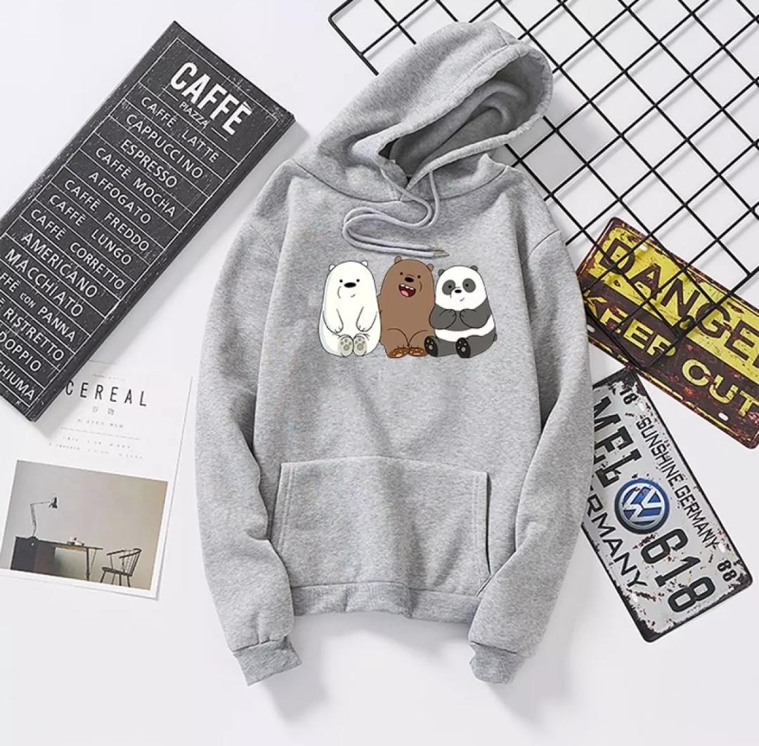1 Pc Men's Fleece Printed Hoodie